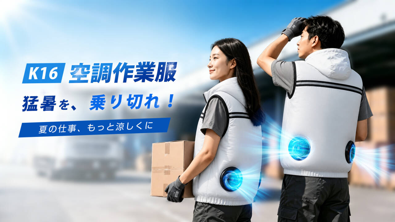 Amazon.co.jp: 空調作業服 ファン付きベスト 【50V高出力 40500mAh大